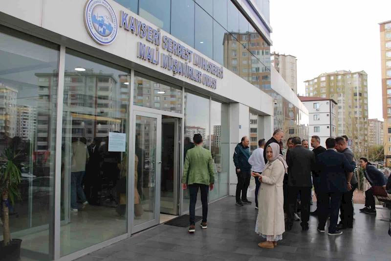 Kayseri SMMMO’da ön seçim heyecanı
