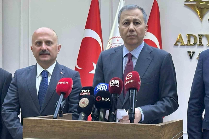 Bakan Yerlikaya: 