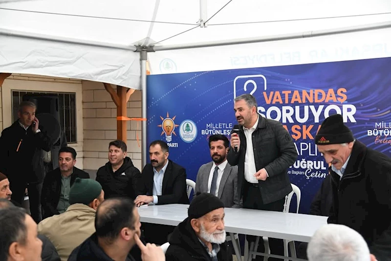 Pursaklar Belediye Başkanı Çetin’den mahalle buluşmaları
