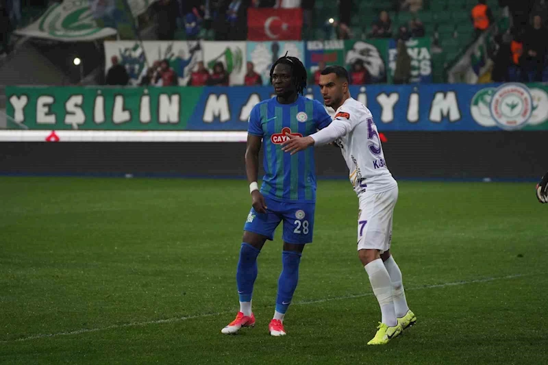 Trendyol Süper Lig: Çaykur Rizespor: 1 - Eyüpspor: 0 (Maç sonucu)
