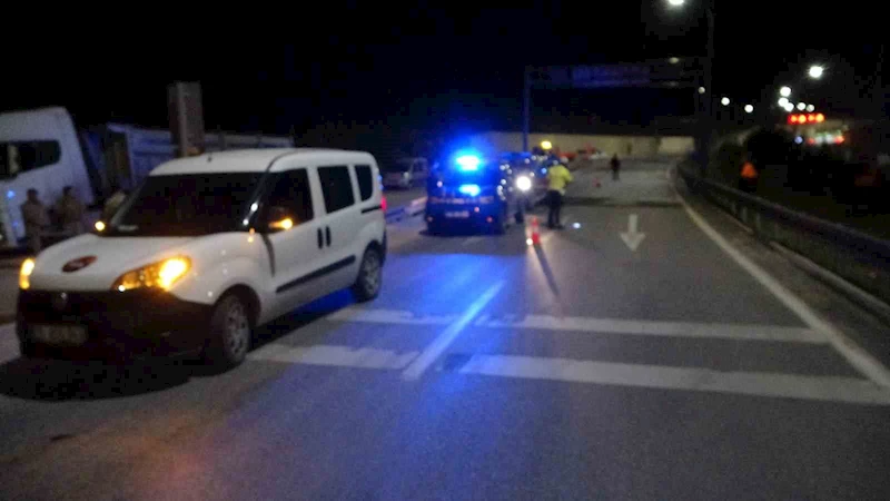 Malatya’da tır yangını nedeniyle ulaşıma kapan tünel trafiğe açıldı

