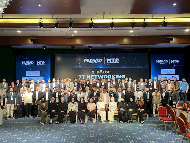MÜSİAD Ticaret Ofisi tarafından düzenlenen Antalya Network Toplantısına yoğun ilgi
