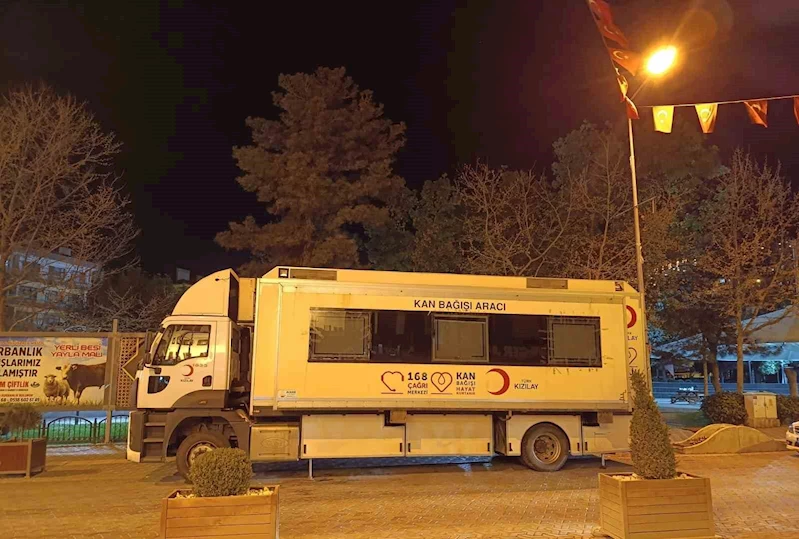 Kızılay kan bağış aracı Beypazarı’nda
