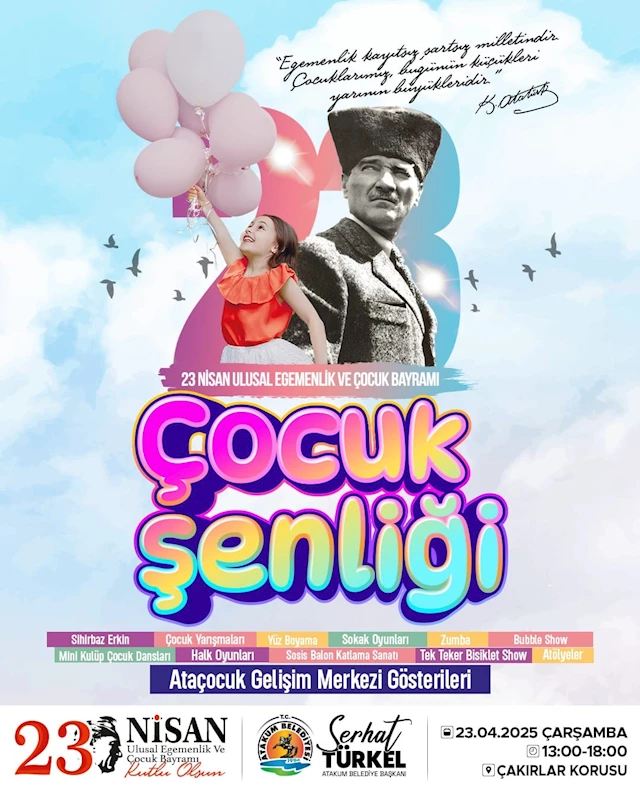 23 Nisan coşkusu Atakum’da yaşanacak

