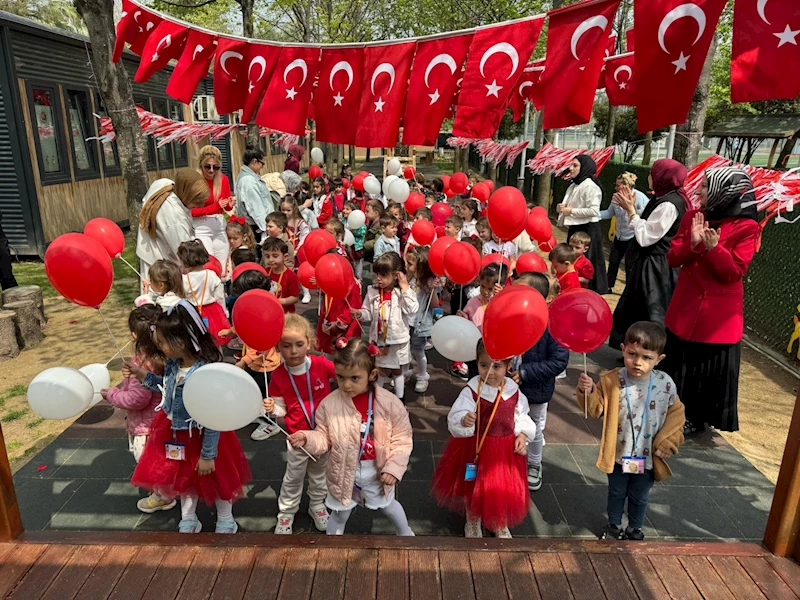 Çocuklar 23 Nisan’ı gururla kutladı
