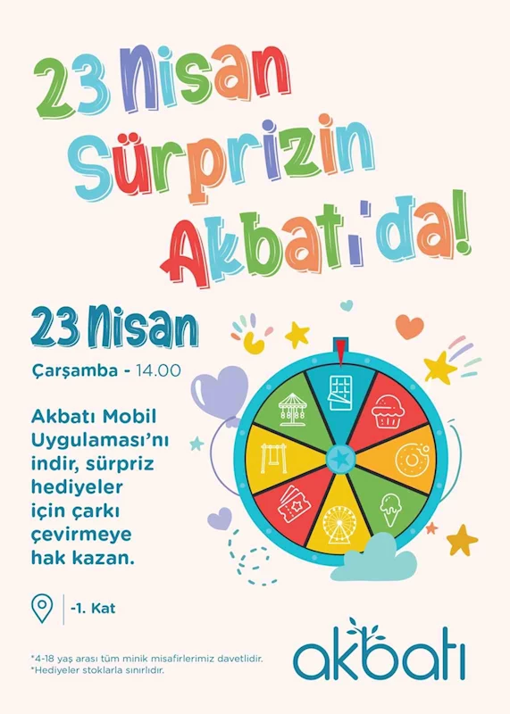 Akbatı, 23 Nisan programını açıkladı
