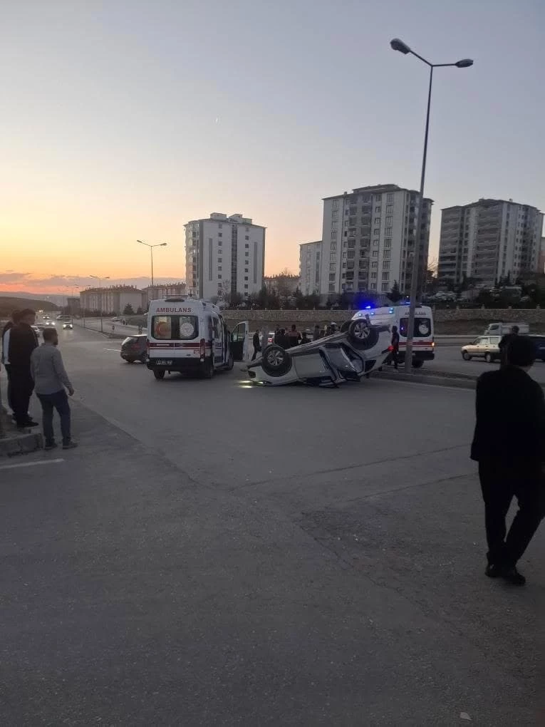 Elazığ’da trafik kazası: 4 yaralı
