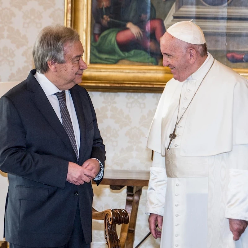 BM Genel Sekreteri Guterres’ten Papa için taziye mesajı
