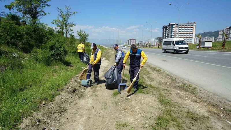 Kahramanmaraş’ta temizlik çalışmaları
