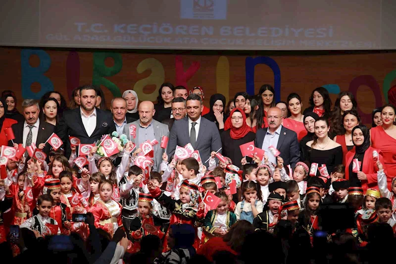Keçiören’de 23 Nisan coşkusu erken başladı
