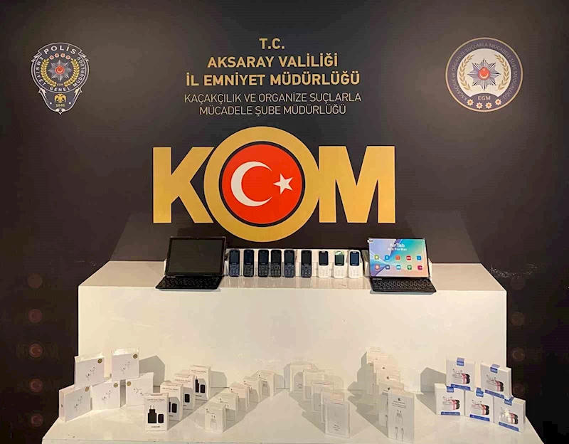 Aksaray KOM’dan 6 operasyon, 5 gözaltı
