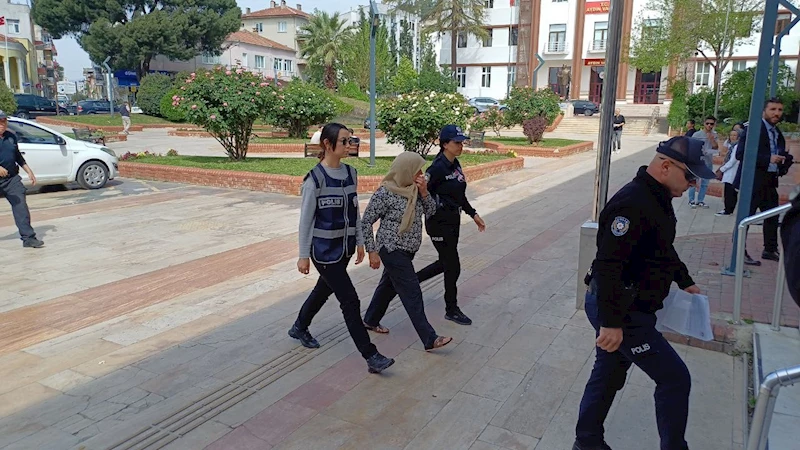 Bebeğe şiddet uygulayan bakıcı kadın adliyeye sevk edildi
