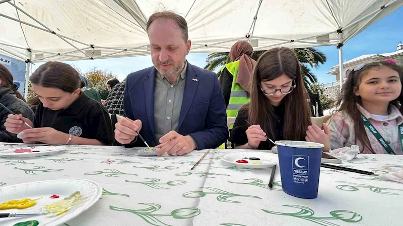 Çocuklar 23 Nisan’a özel etkinlikte hem öğrendi hem eğlendi
