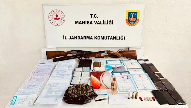 Manisa’da ‘Çakallar’ ve ‘Tokuçlar’ suç örgütlerine operasyon
