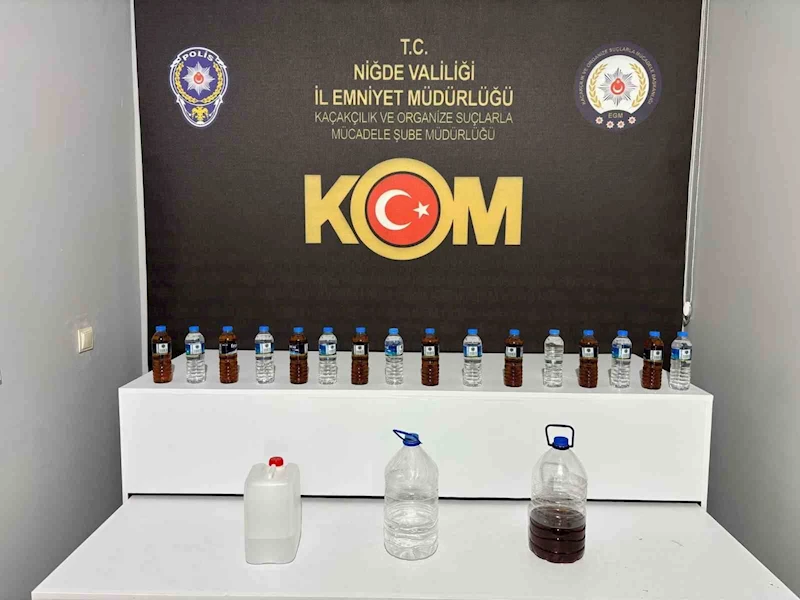 Niğde’deki kaçakçılık operasyonunda  5 Şüpheli yakalandı
