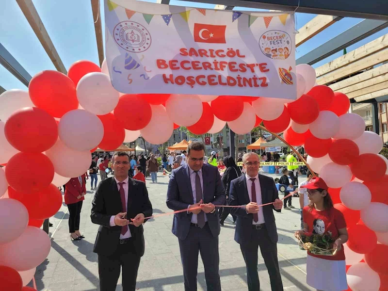 Sarıgöl’de ilk kez Becerifest Çocuk Şenliği düzenlendi
