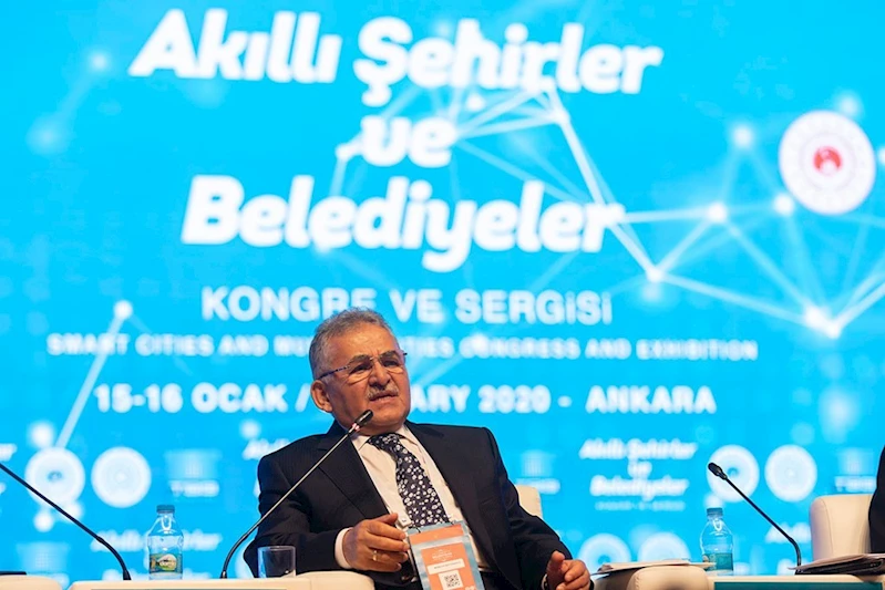 Kayseri Büyükşehir’in 134 Akıllı Şehir Projesi’ne bakanlıktan ’başarılı örnek’ övgüsü
