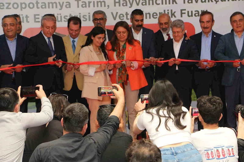 Diyarbakır 16. Mezopotamya Tarım ve Hayvancılık Fuarı açıldı
