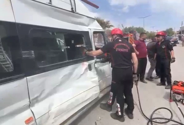 Kahramanmaraş’ta trafik kazası: 6 yaralı
