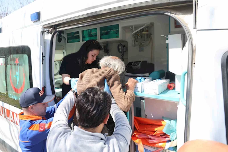 Kaybolduktan 41 saat sonra bulunmuştu: Ambulansa binerken 