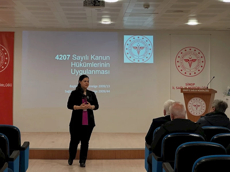 Sinop’ta işletmelere kapalı alanlarda tütün kullanımına karşı uyarı
