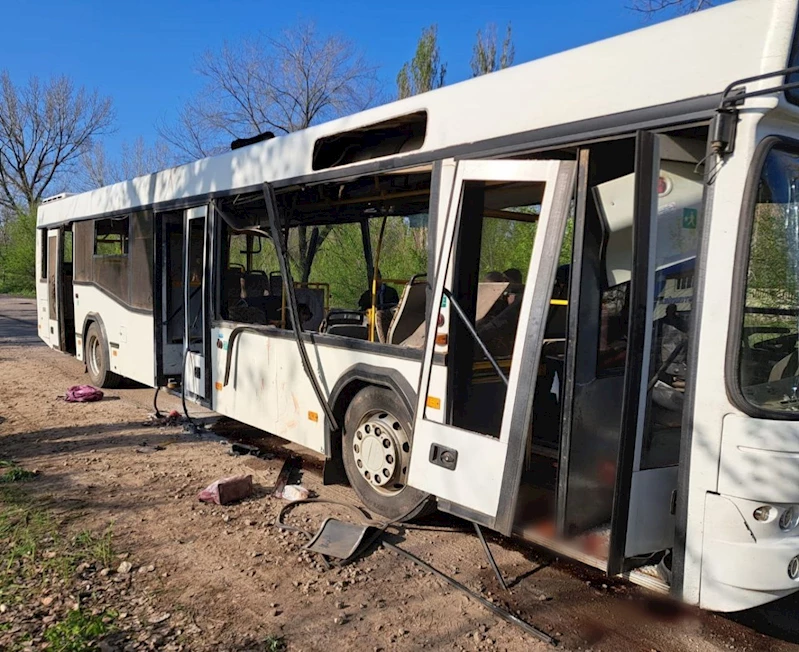 Rusya, Ukrayna’da sivilleri taşıyan otobüsü vurdu: 9 ölü, 30 yaralı
