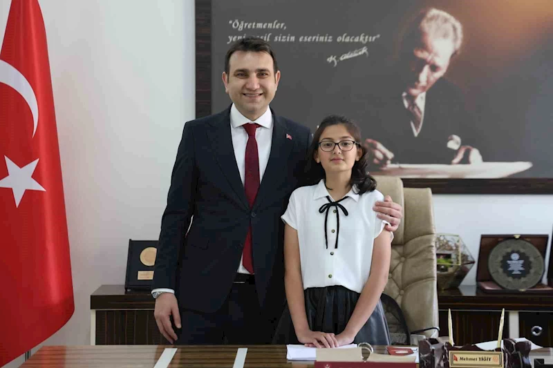İl Milli Eğitim Müdürü koltuğuna oturan Elif’in ilk icraatı okul servislerinin güvenliği oldu
