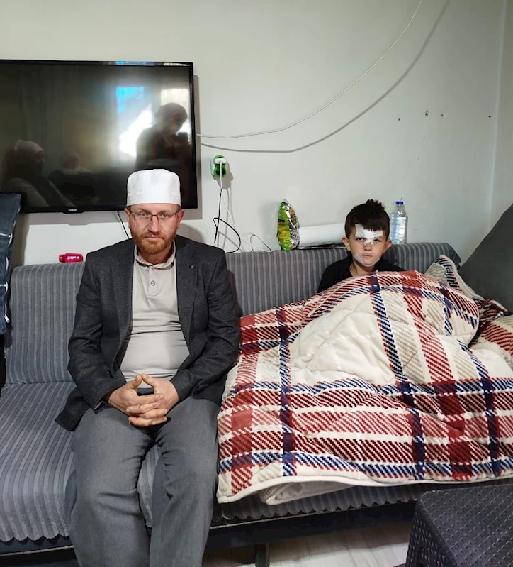 Sivas’ta kuyuya düşen çocuğun yardımına imam yetişti
