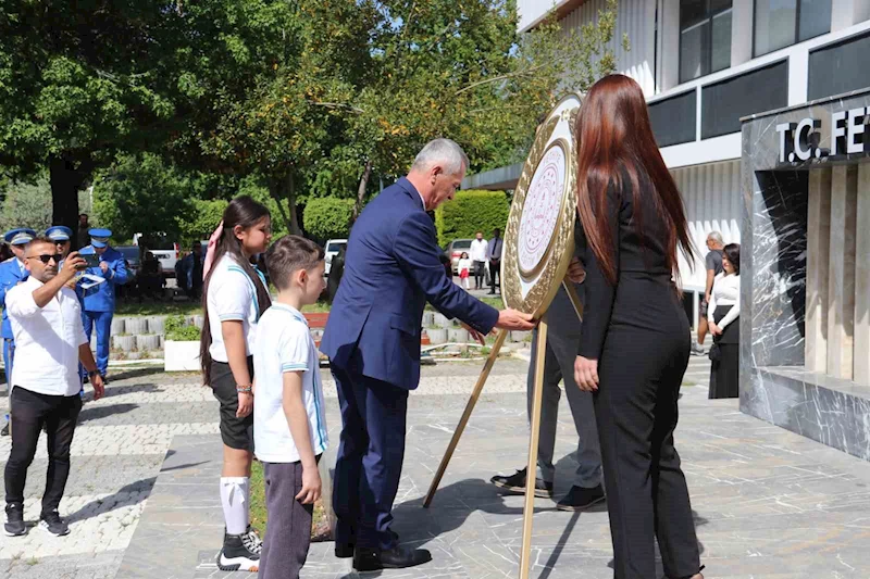 Fethiye’de 23 Nisan kutlamaları törenle başladı
