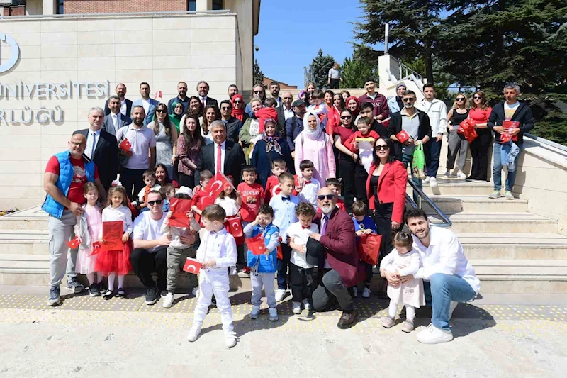 Özel çocuklar 23 Nisan’ı coşkuyla kutladı

