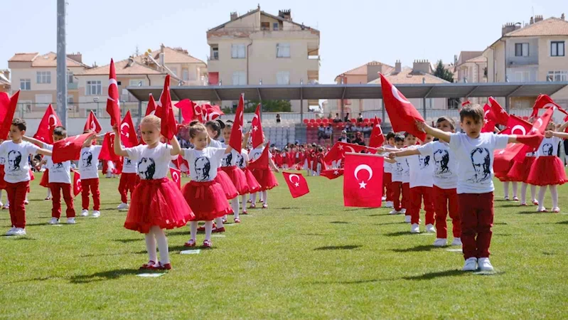 Karaman’da 23 Nisan coşkusu

