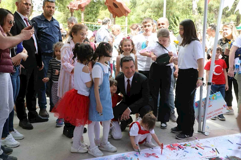 Muğla Büyükşehir çocuklara 23 Nisan coşkusunu yaşattı
