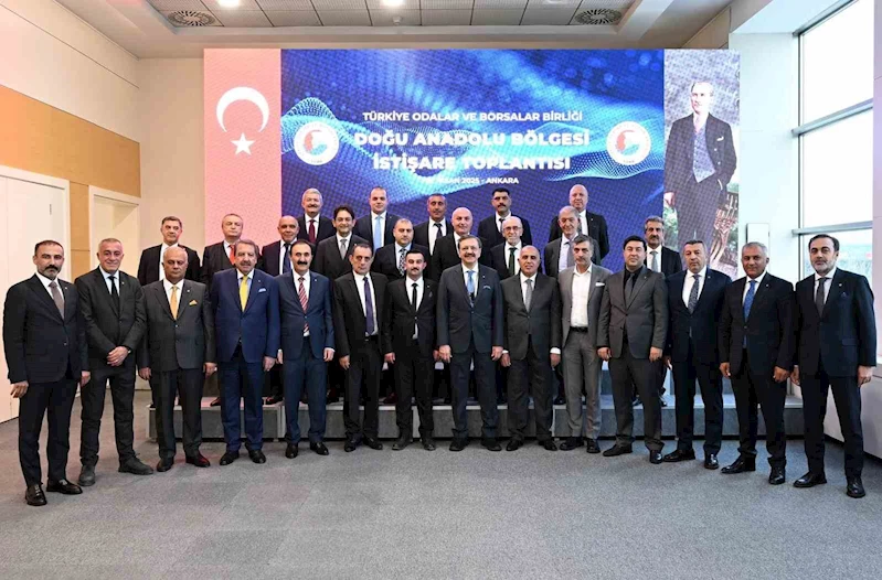 Başkan Dumandağ, Doğu Anadolu Bölgesi İstişare Toplantısı’na katıldı
