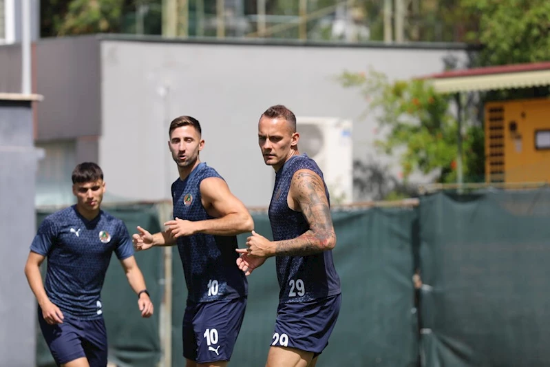 Alanyaspor, Trabzonspor maçı hazırlıklarını başladı

