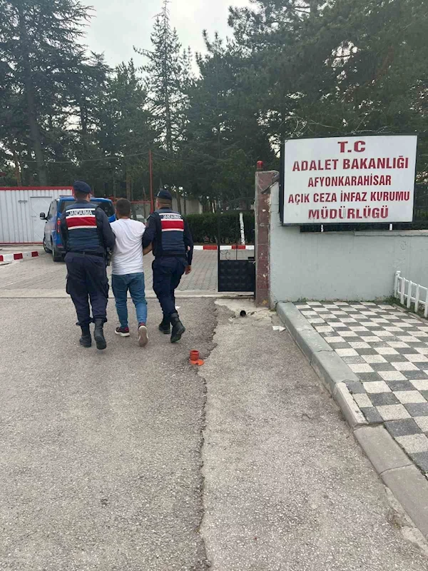 Hapis cezasıyla aranan şahsı jandarma yakaladı
