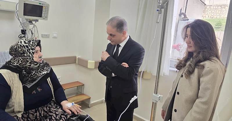 Sağlık Müdürü Tekin, Tercan İlçe Devlet Hastanesi’nde incelemelerde bulundu
