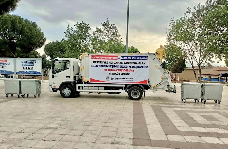 Büyükşehir’den Karacasu’ya destek
