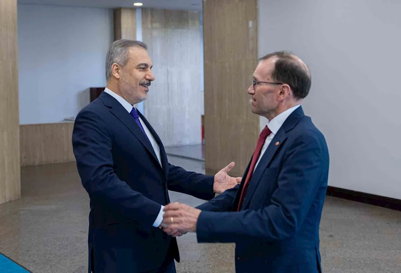 Dışişleri Bakanı Fidan, Norveçli mevkidaşı ile bir araya geldi
