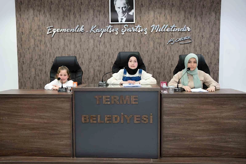 Terme’de ilk: ‘Çocuk Meclisi’
