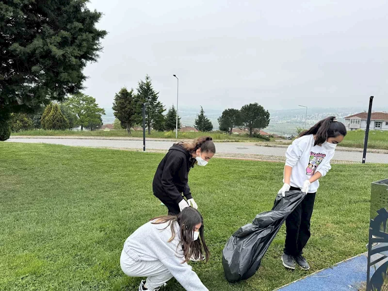 Öğrencilere çevre bilinci aşılandı
