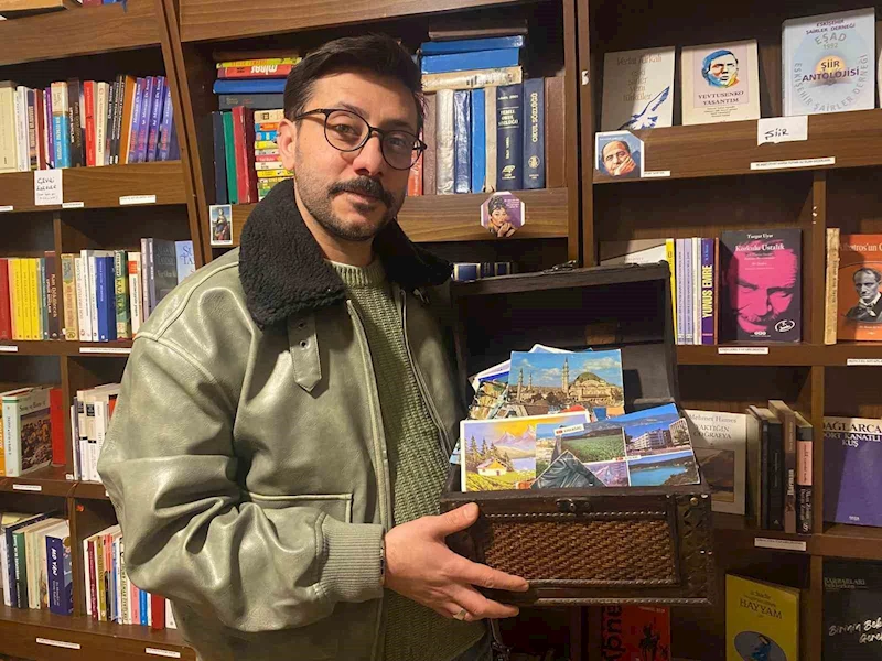 Eskişehir’de nostalji rüzgarı estiren sahaf
