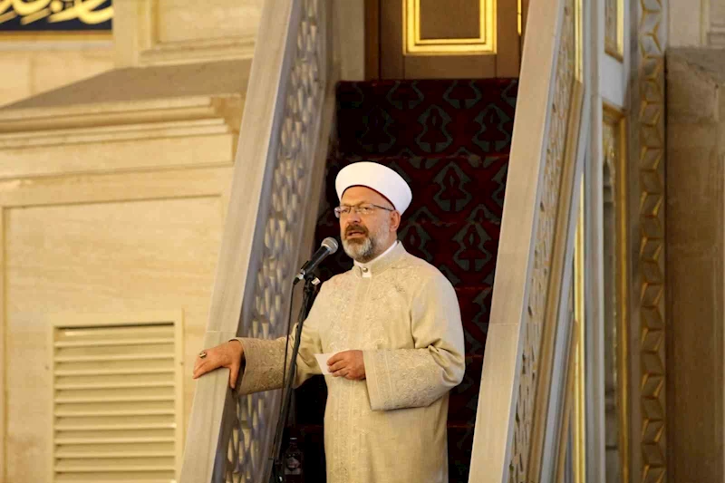 Diyanet İşleri Başkanı Erbaş’tan yağmur duası
