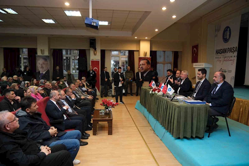 Hasanpaşa kentsel dönüşüm projesi ile ilgili vatandaşlara bilgilendirme yapıldı
