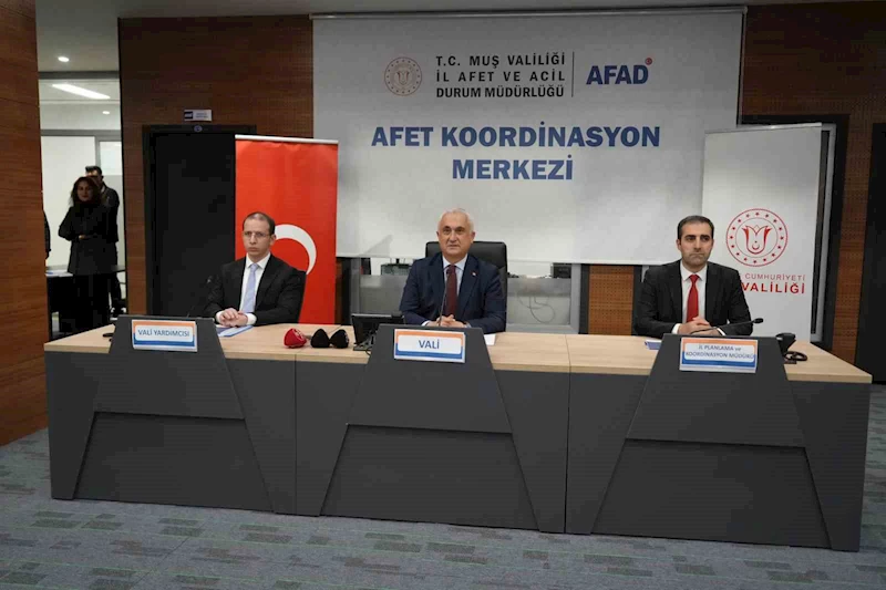Muş’ta 2025 yılı 2. Dönem İl Koordinasyon Kurulu Toplantısı gerçekleştirildi
