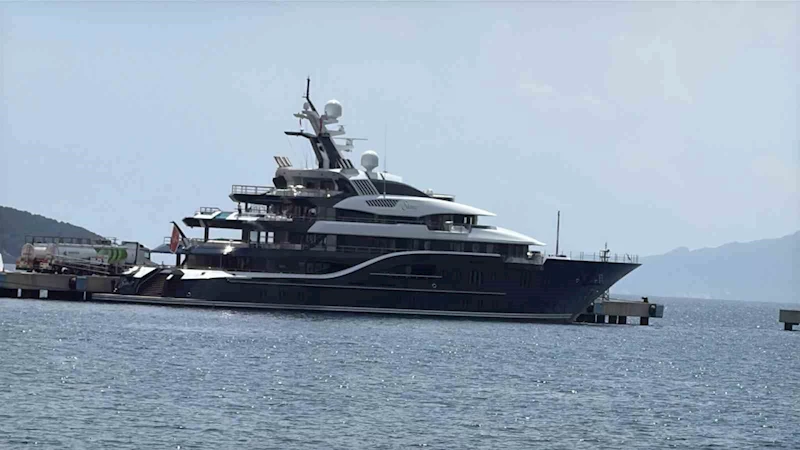 Yüzen saray Bodrum’da: 1 haftalık kira 1.1 milyon euro, yakıt bedeli 5 milyon TL
