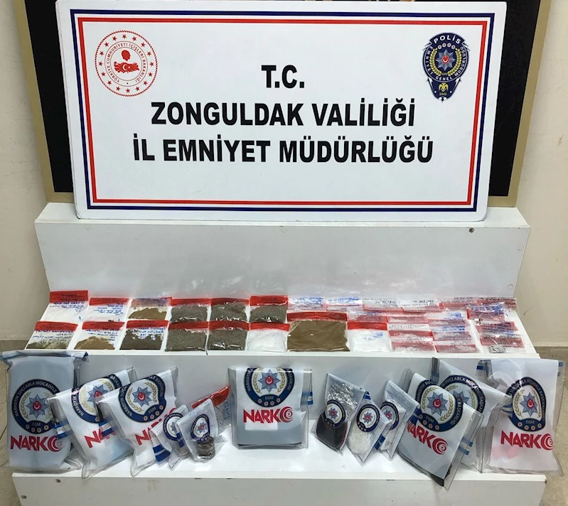 Zonguldak’ta narkotik operasyonunda 3 şüpheliden 1’i tutuklandı
