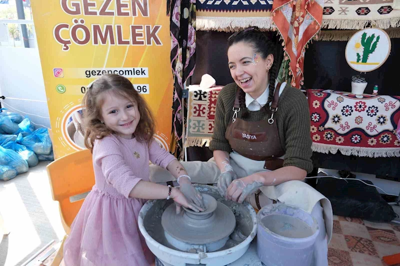 Çocuklar eğlenceye doydu
