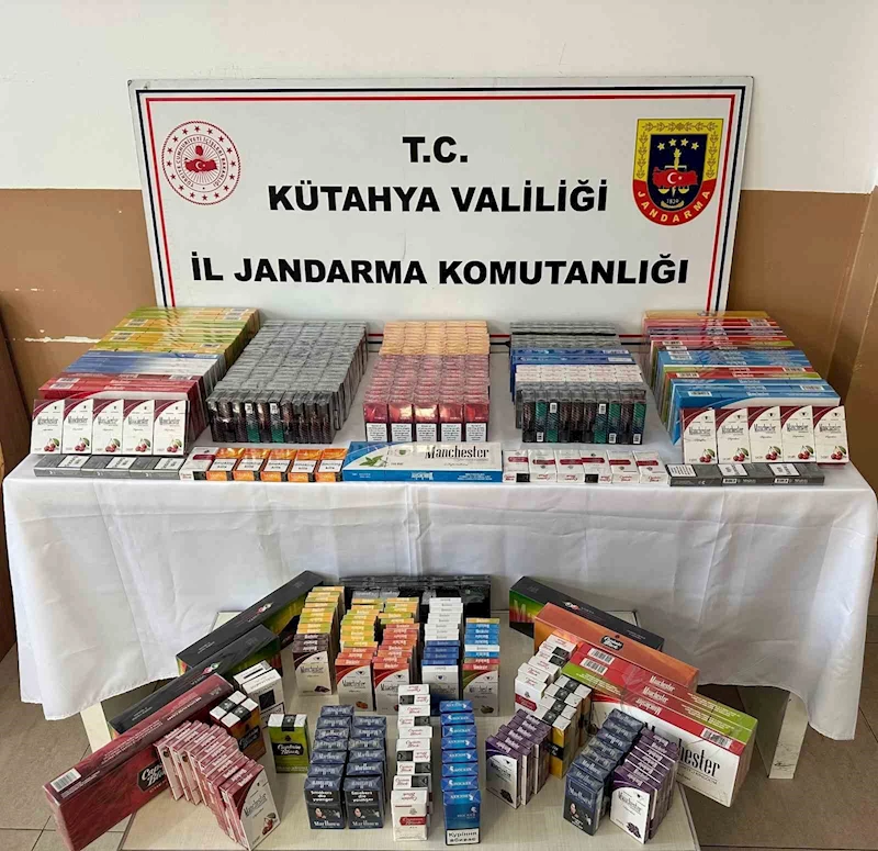 Kütahya’da kaçak sigara operasyonu
