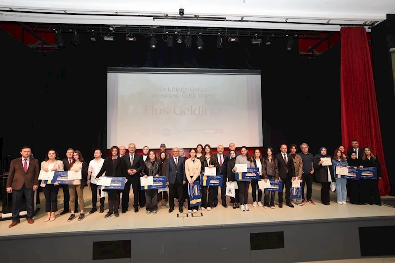 Öykülerle Gebze Yarışması’nda ödüller sahiplerini buldu
