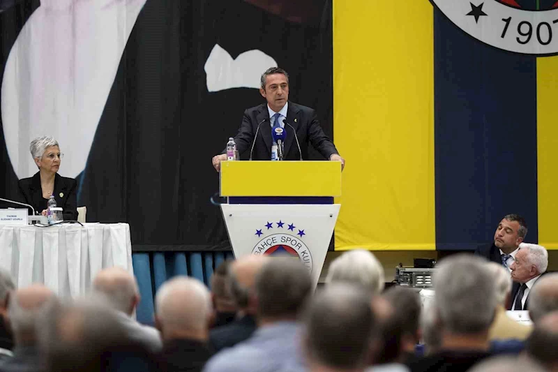 Fenerbahçe Başkanı Ali Koç: 